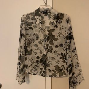 Boston Proper 100% silk blouse, Size 10